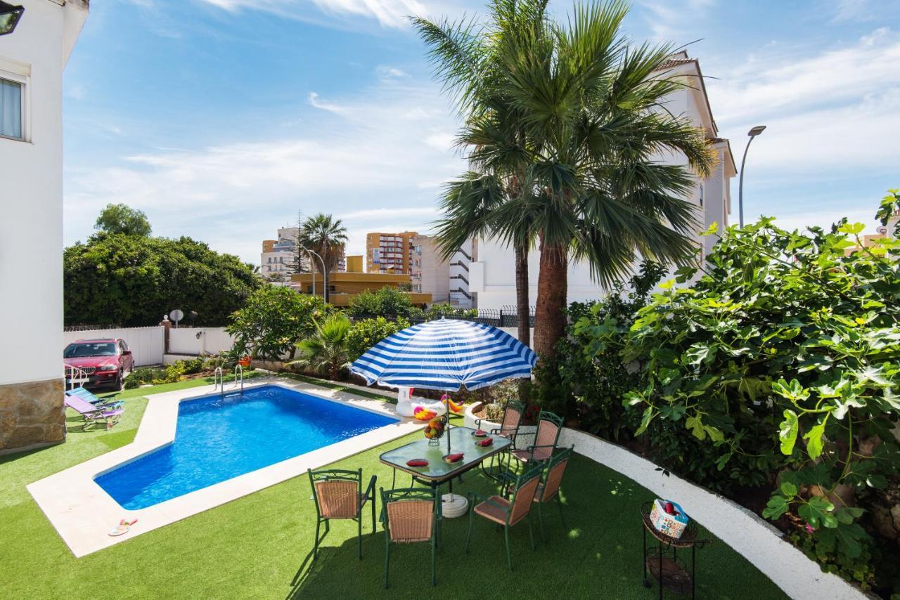 Villa Palm Beach Marina Benalmadena 3 Min Walking From The Sea Zewnętrze zdjęcie