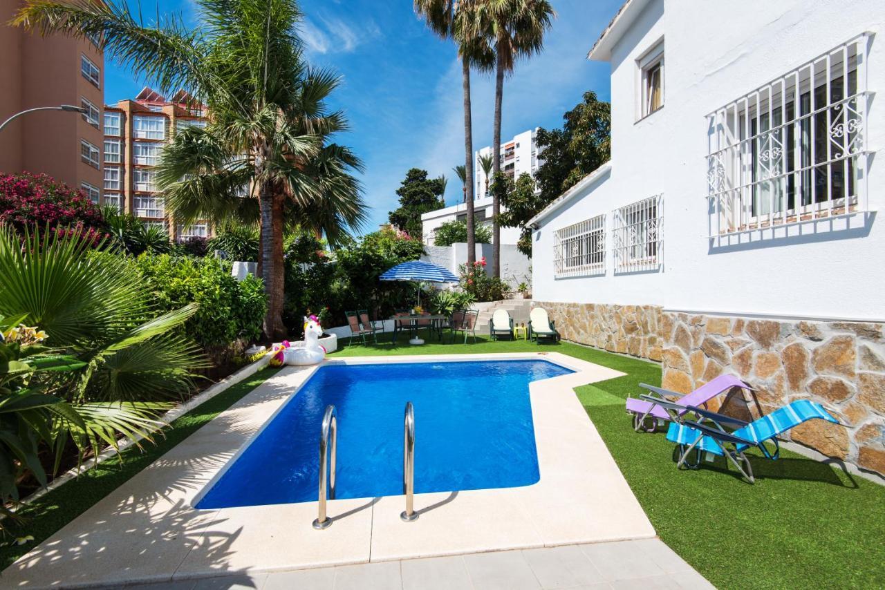Villa Palm Beach Marina Benalmadena 3 Min Walking From The Sea Zewnętrze zdjęcie